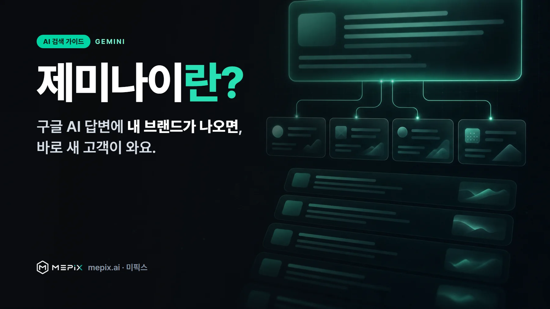 제미나이(Gemini)란? 사용법부터 내 브랜드가 구글 AI 답변에 나오는 법까지 (2026)